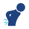 Back pain icon