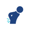 Back pain icon