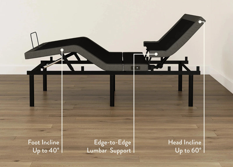 BackFlex 2 adjustable base elevation angle incline