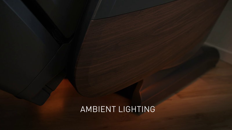 DualTech Pro AI 4D massage chair  ambient lighting