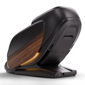 DualTech Pro AI 4D massage chair back corner angle