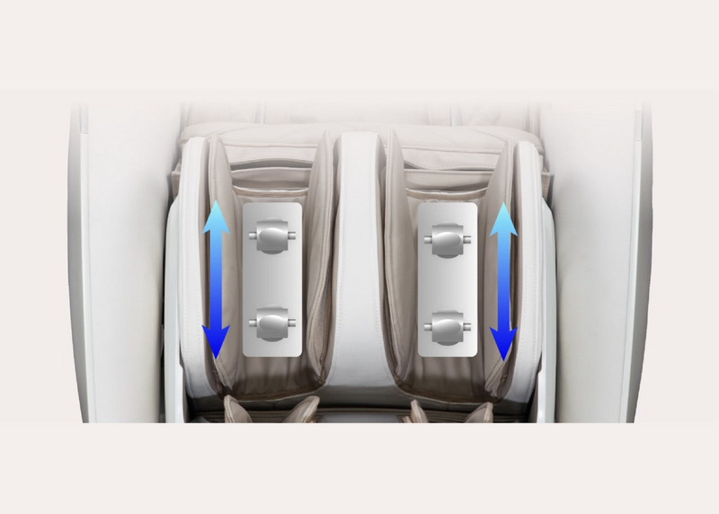 Massage chair calf roller calf massage for targeted relief