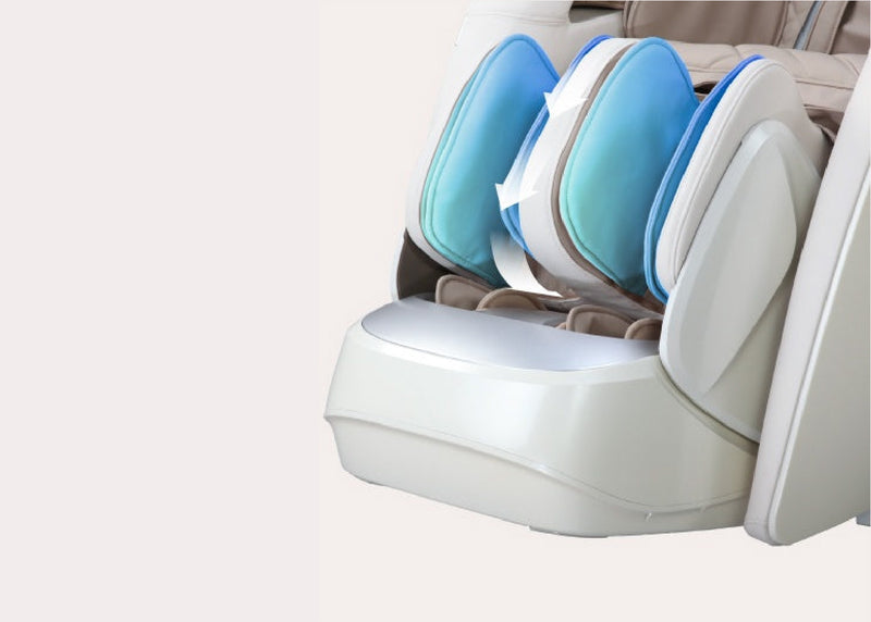Osaki DuoMax 4d massage chair deep calf kneading leg massage