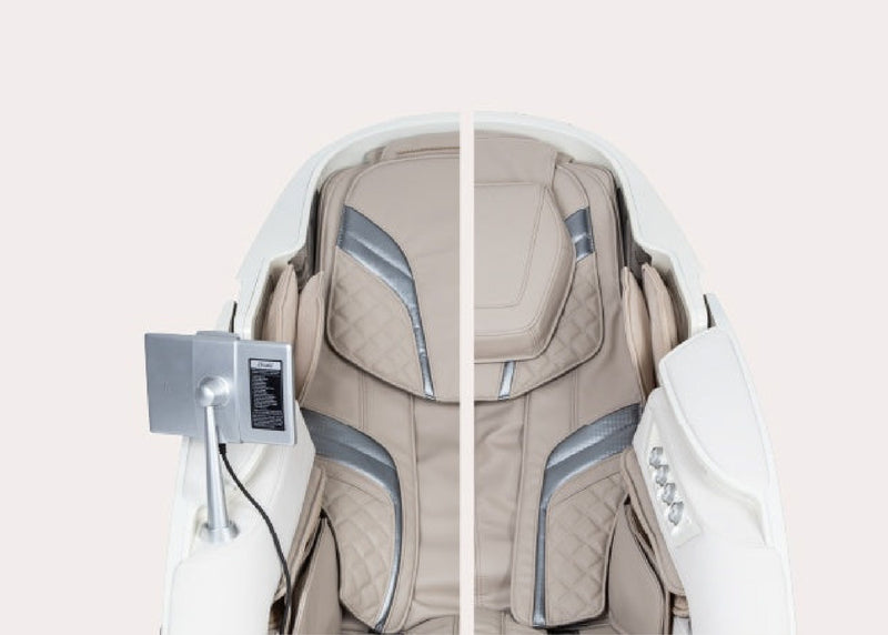 Osaki DuoMax 4D massage chair removable headrest and adjustable back pads