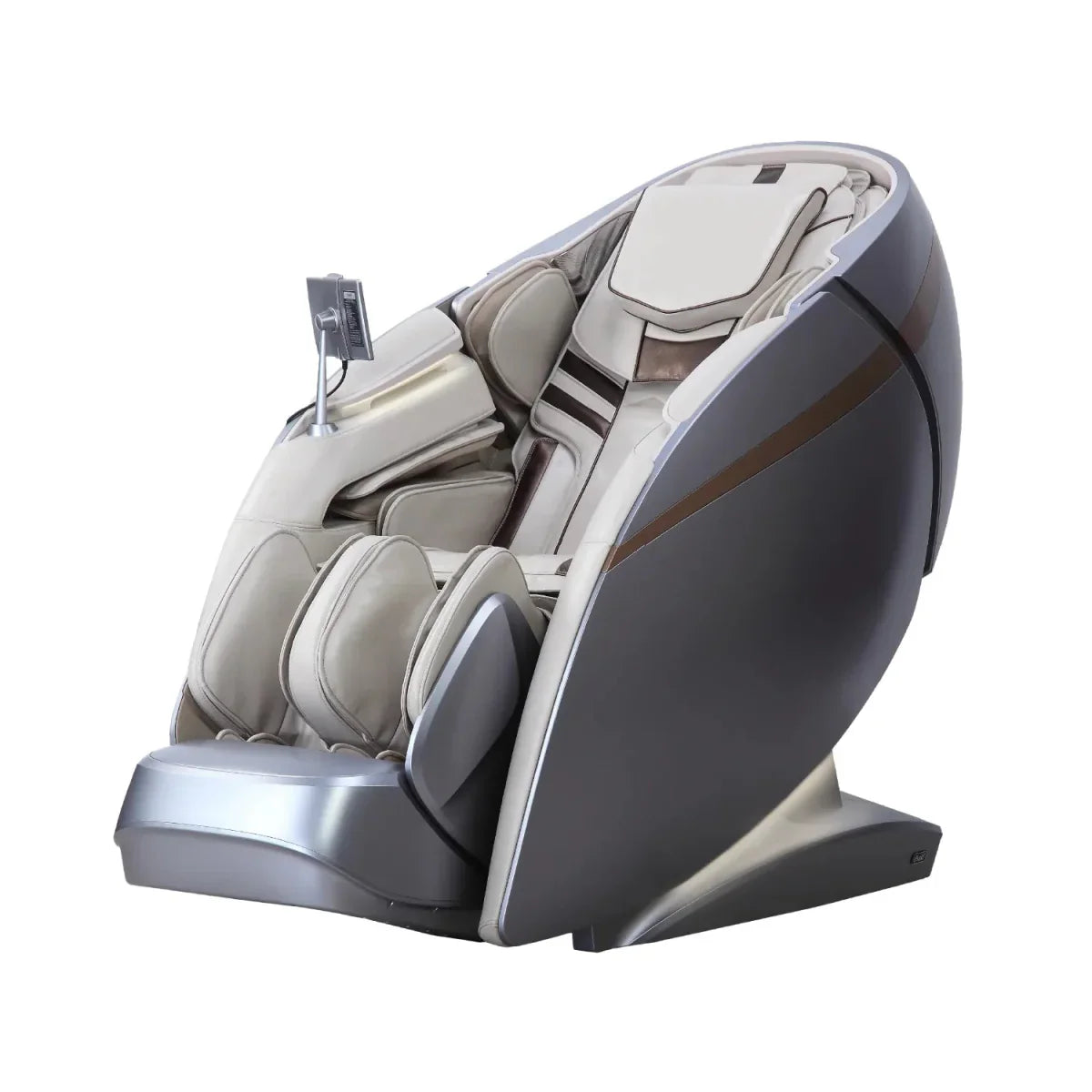 Osaki DuoMax SE 4D massage chair in stormy grey gray color