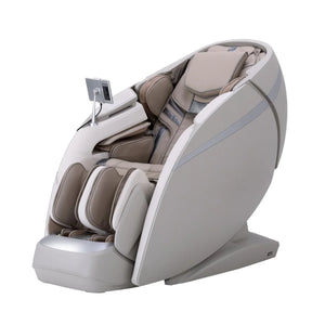 Osaki DuoMax SE 4D massage chair in taupe cream white color