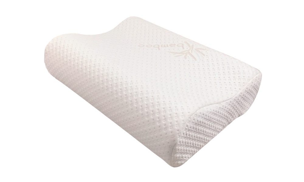 Glacier Trillow 3-in-1 cooling adjustable thickness contour memory foam pillow with bamboo pcm cooling cover, and cooling gel infusion