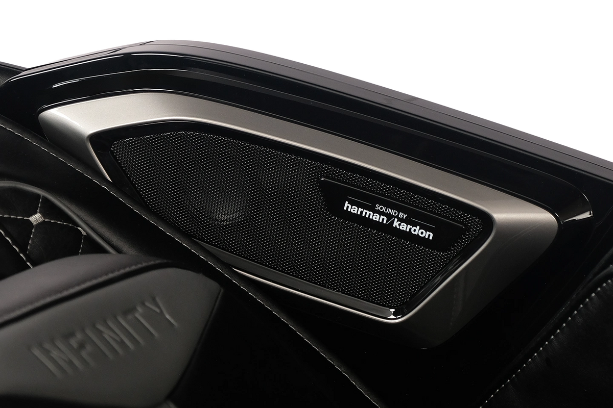 Infinity Circadian 4D Dual Flex Massage Chair bluetooth audio sound speakers from Harmon Kardon