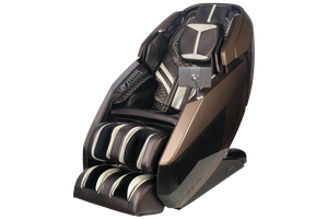 Infinity Circadian 4D Dual Flex Massage Chair Brown Colour Front View