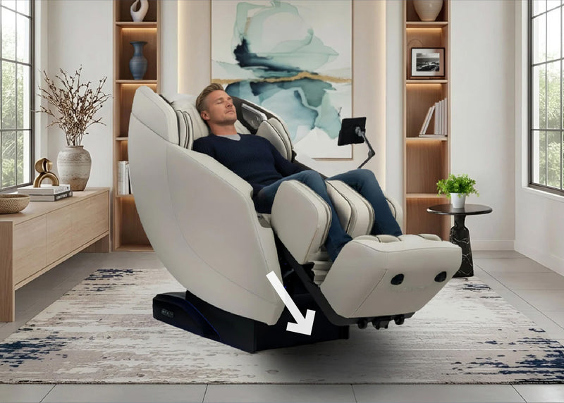 Infinity Celebrity Elite 4D Massage Chair Automatic Foot Extension for Deeper Foot Reflexology Massage