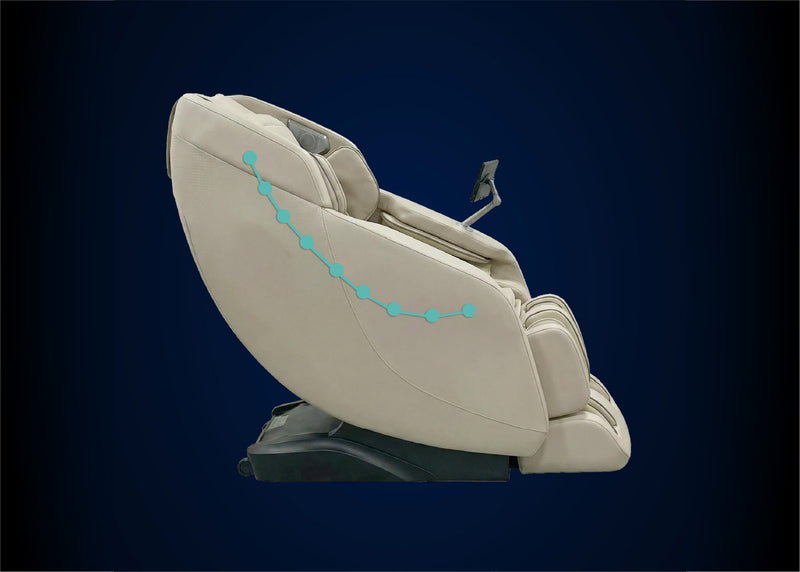 Infinity Celebrity Elite 4D Massage Chair Extended L Track for Neck to Glutes Coverage