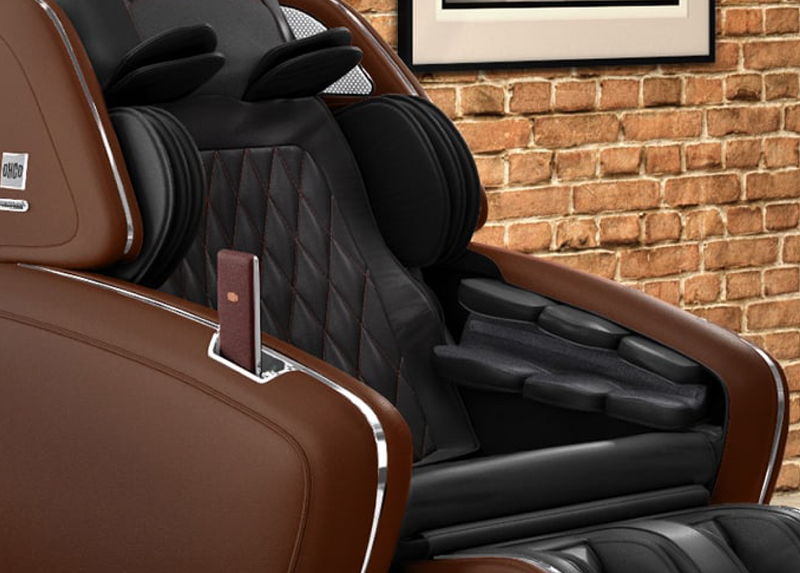 M8 Neo backrest cushion closeup