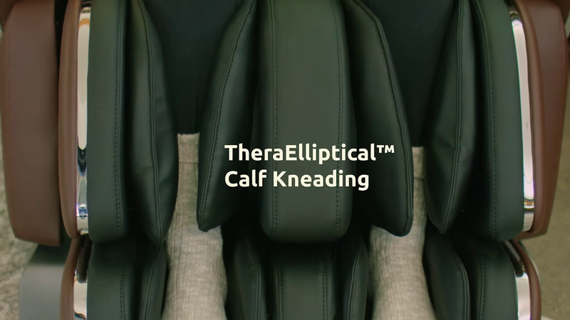 M8 Neo TheraElliptical calf kneading rollers for tension release