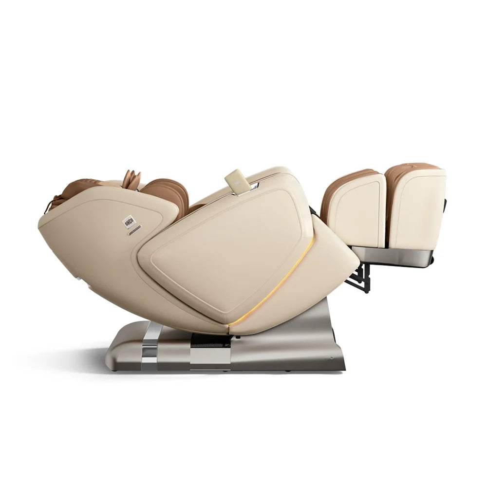 M8 Neo luxury massage chair zero gravity full recline side view