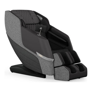 Positive Posture DualTech 4D Massage Chair in slate color angle view