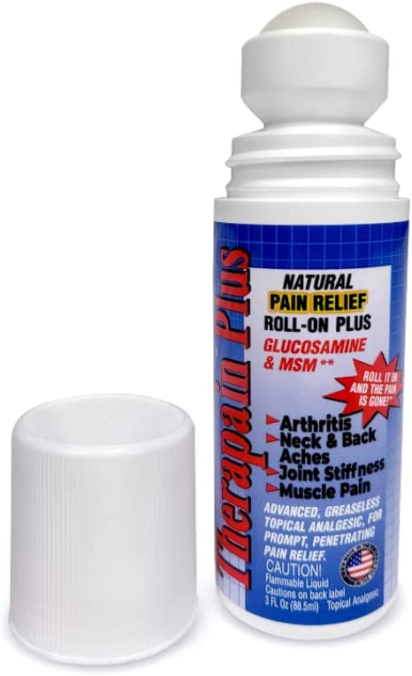 Therapain® Plus Penetrating Roll-On Pain Reliever Bottle