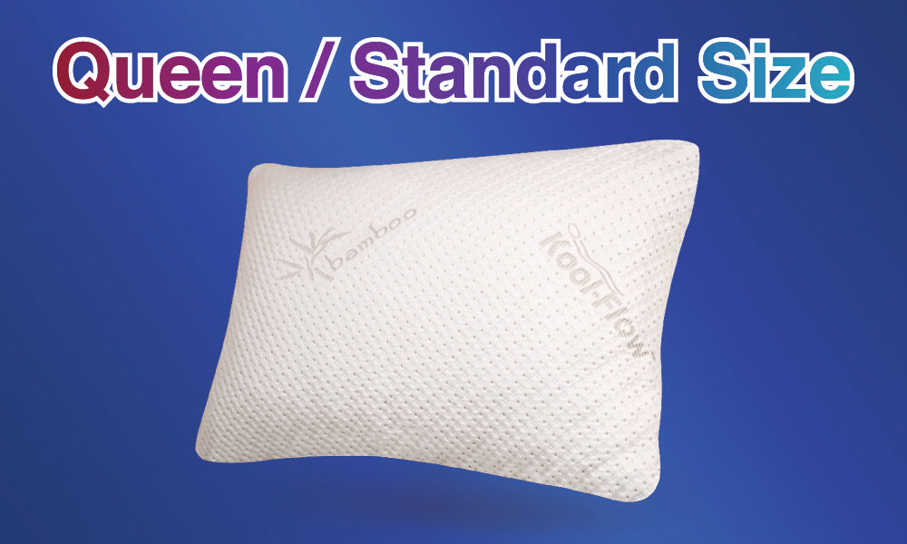 Serene™ Bamboo Shredded Memory Foam Pillow | Back Science®