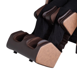 Ziva massage chair extendable footrest