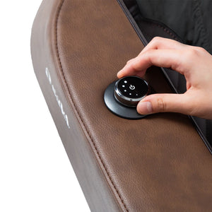 Ziva massage chair quick-access side panel