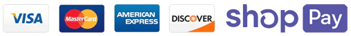 Visa American Express AMEX Mastercard Discover Card Payments Accepted